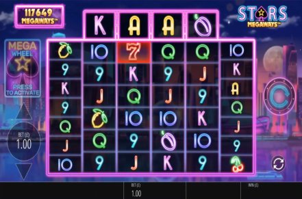 Stars Megaways Slot Logo