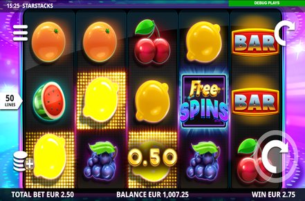 Starstacks Slot Logo