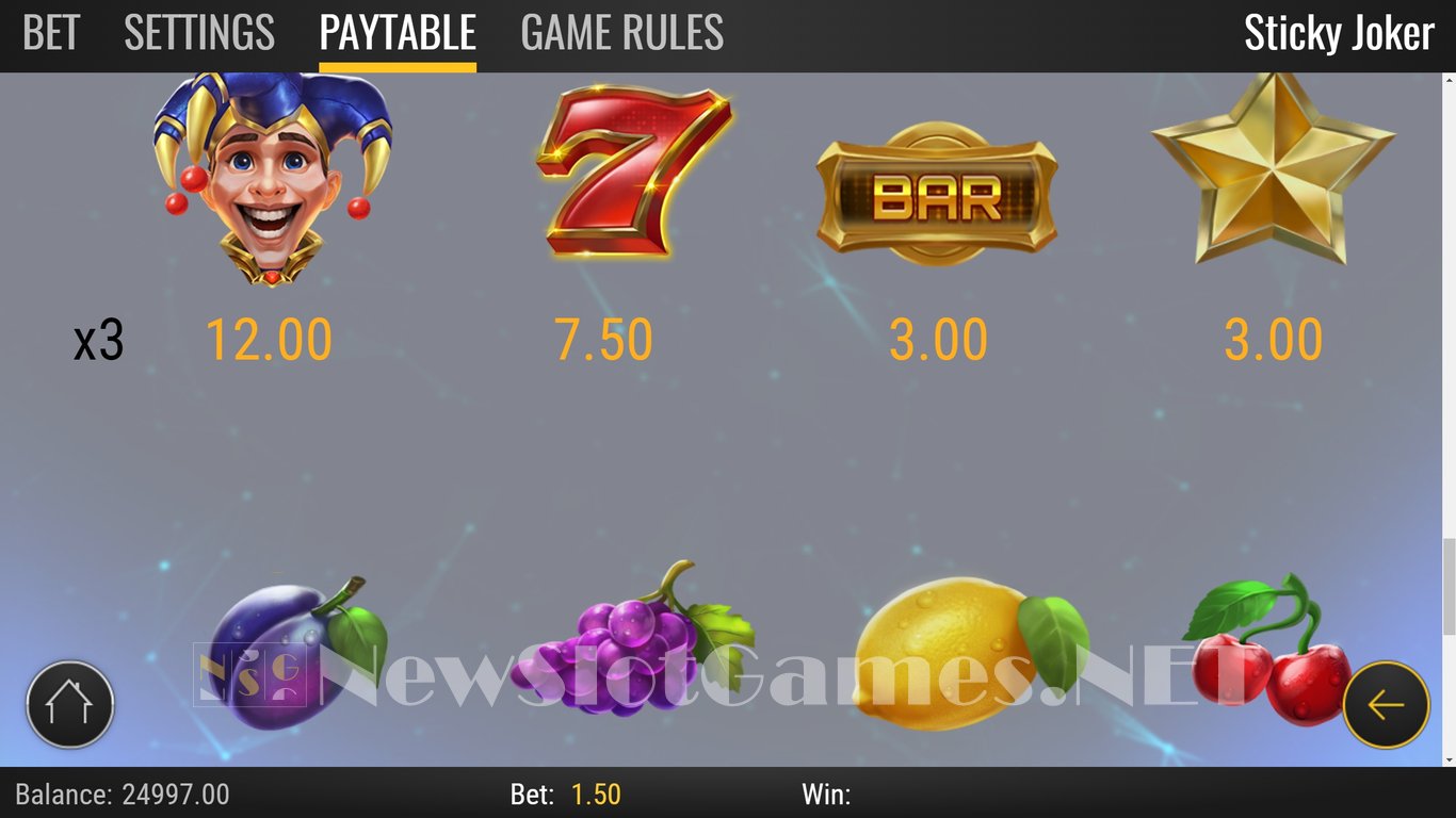 Sticky Joker Slot Slot Image in Demo - pic. 5