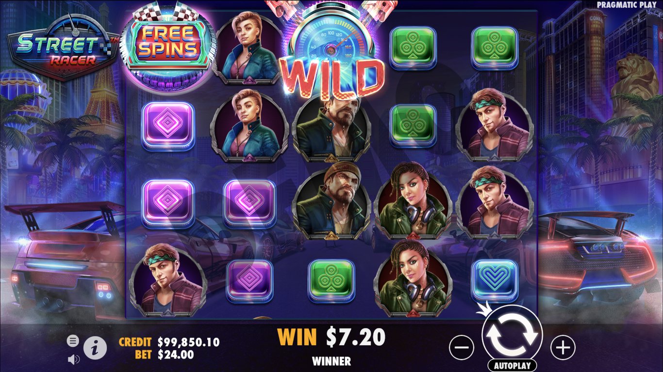 Street Racer Slot Demo Image