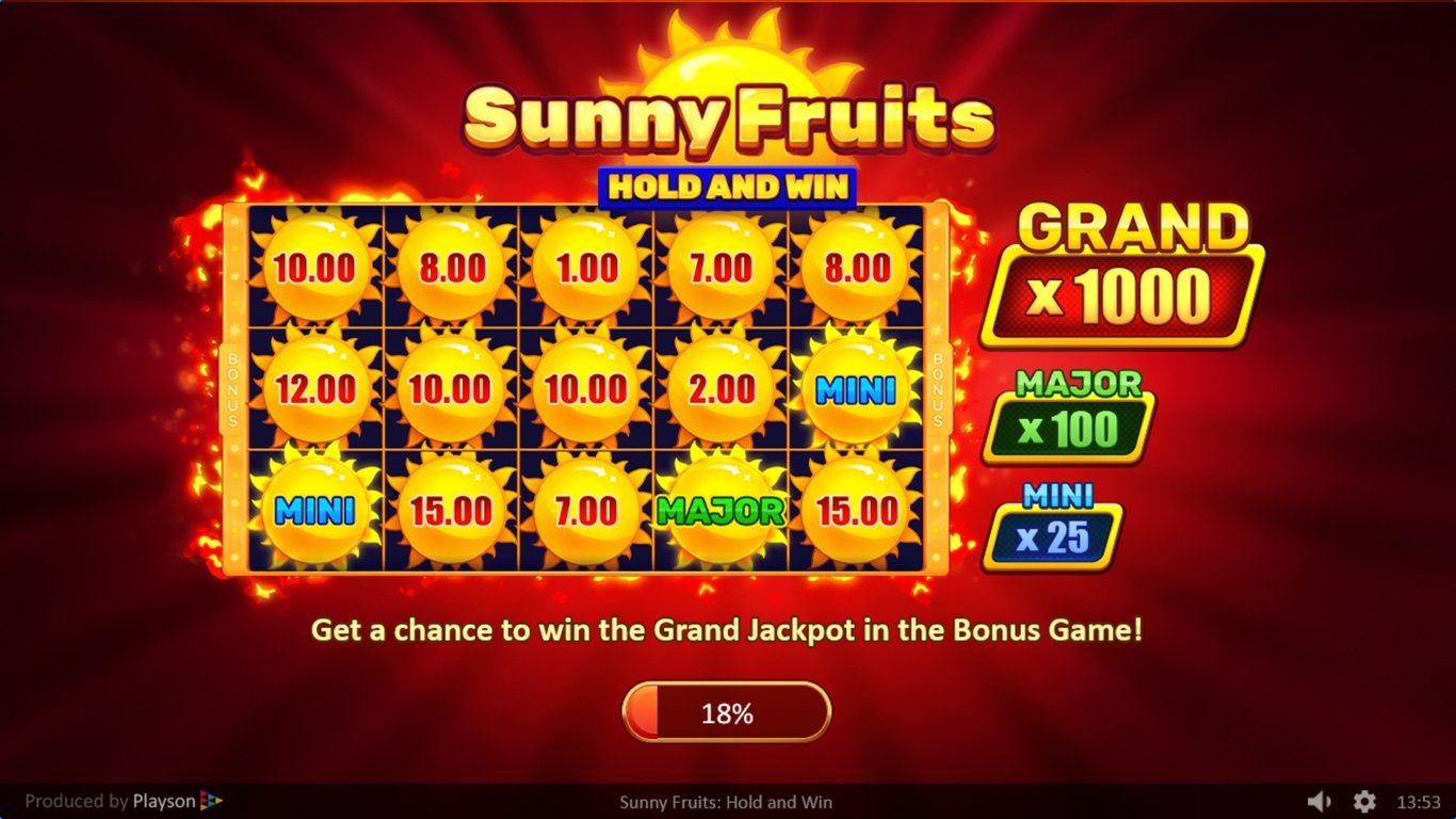 Sunny Fruits Slot Demo Image