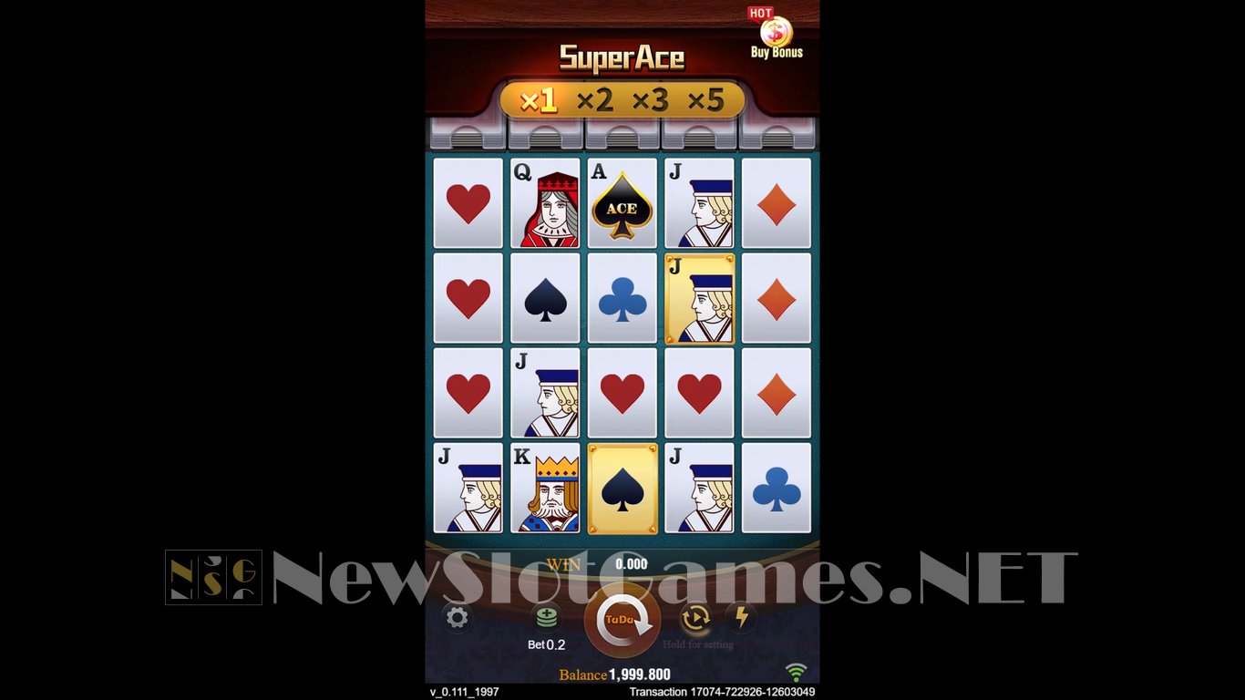 Super Ace Slot Slot Image in Demo - pic. 2