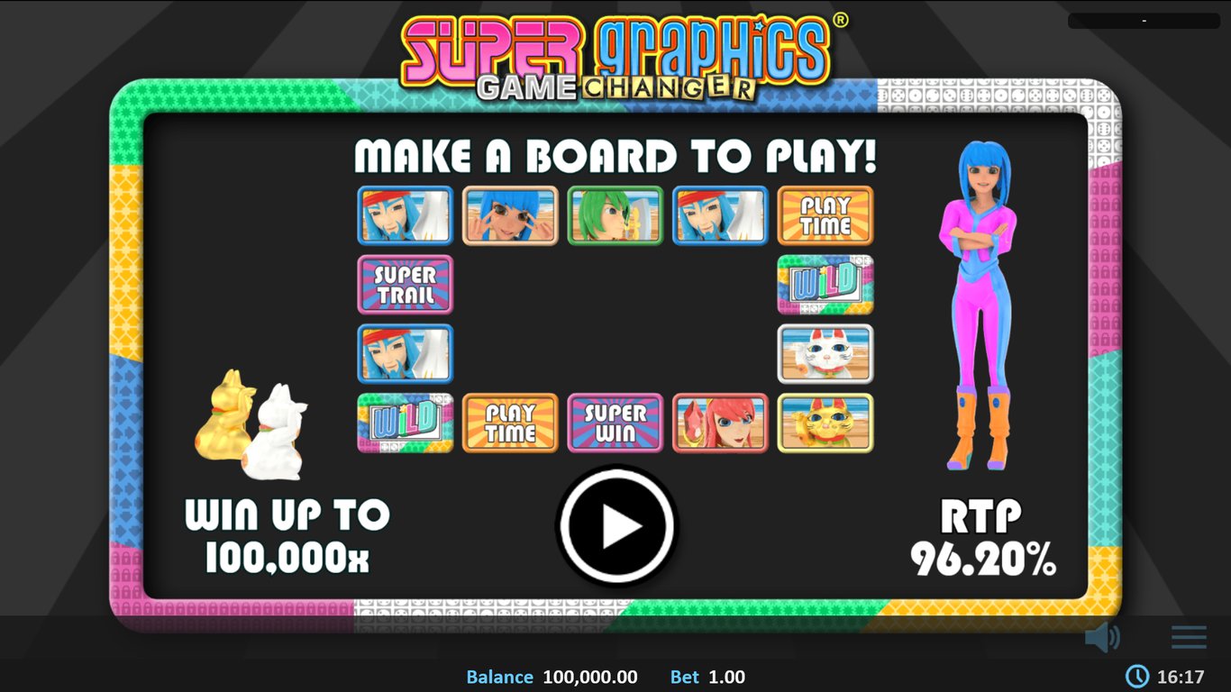 Super Graphics Game Changer Slot Demo Image