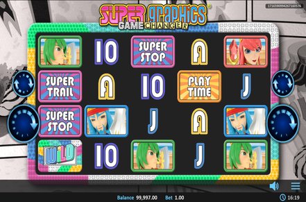 Super Graphics Game Changer Slot Icon