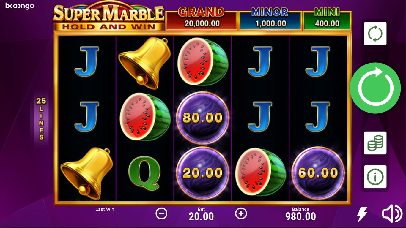 Super Marble: Hold and Win Slot Slot Image in Demo - pic. 2