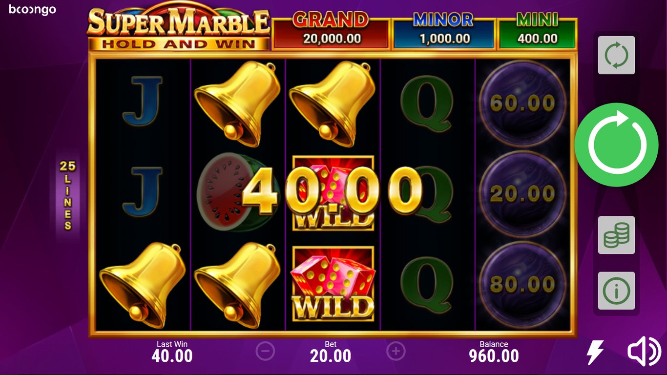 Super Marble: Hold and Win Slot Slot Image in Demo - pic. 3