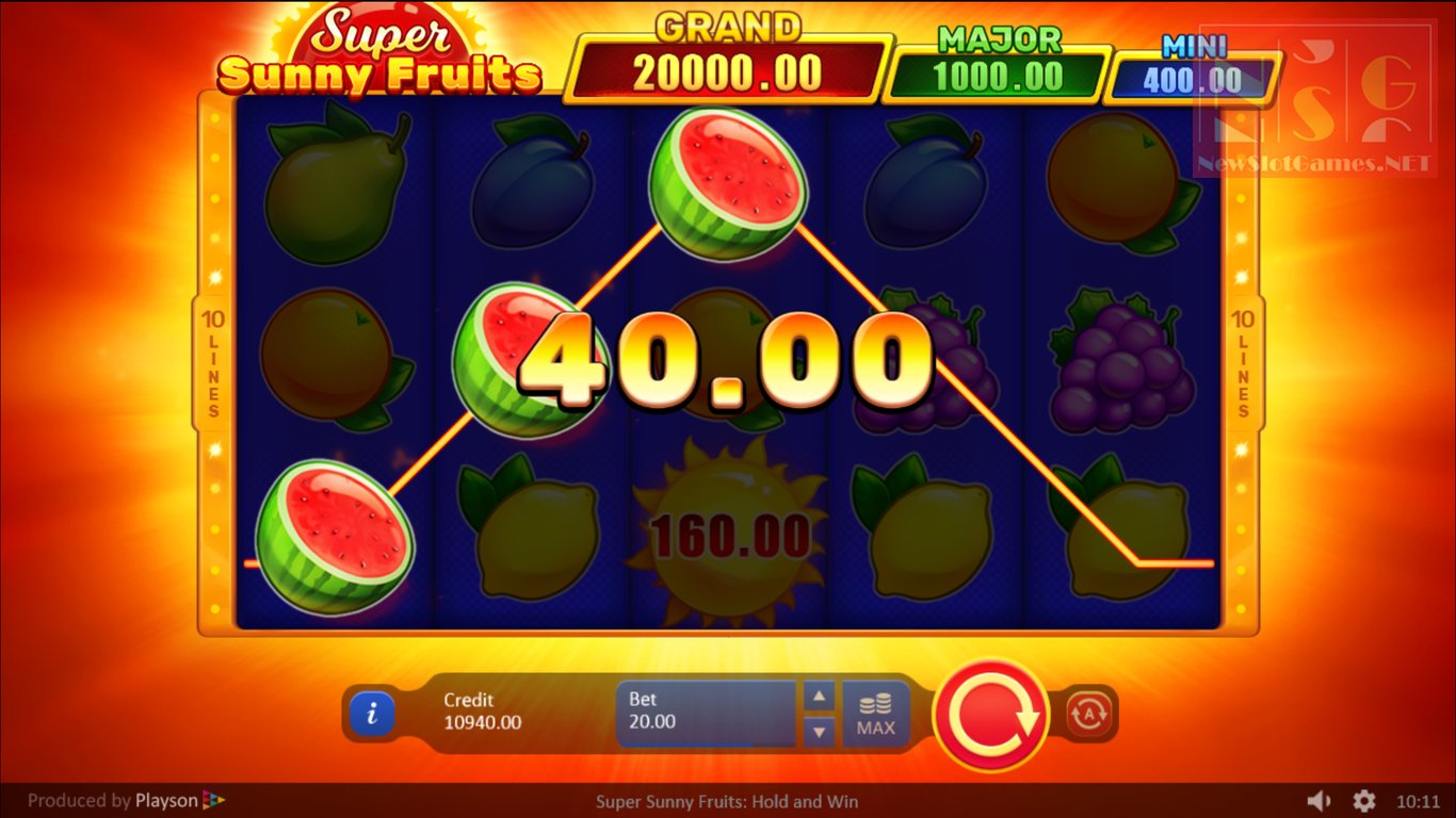 Super Sunny Fruits Slot Slot Image in Demo - pic. 2