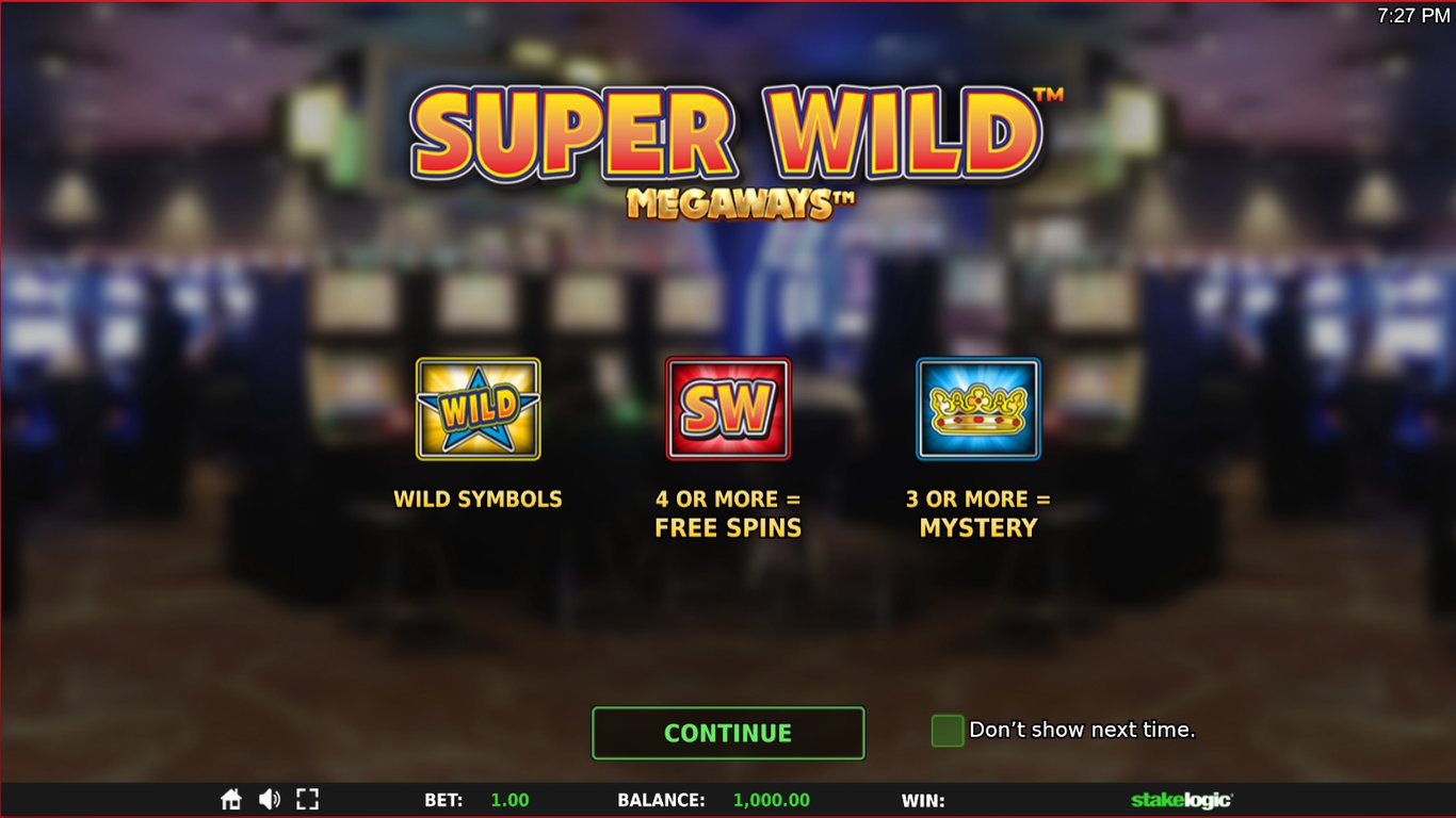 Super Wild Megaways Slot Demo Image