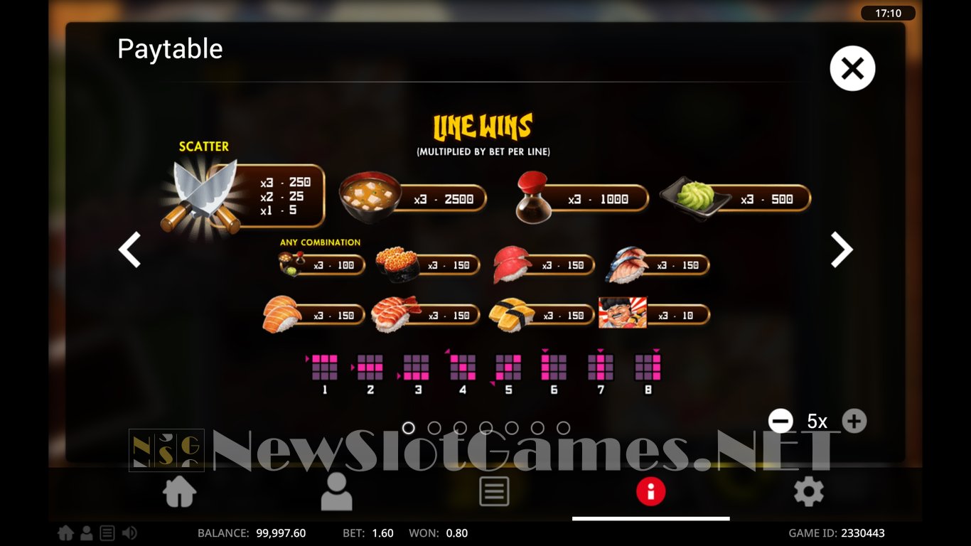 Sushi Master Slot Slot Image in Demo - pic. 4