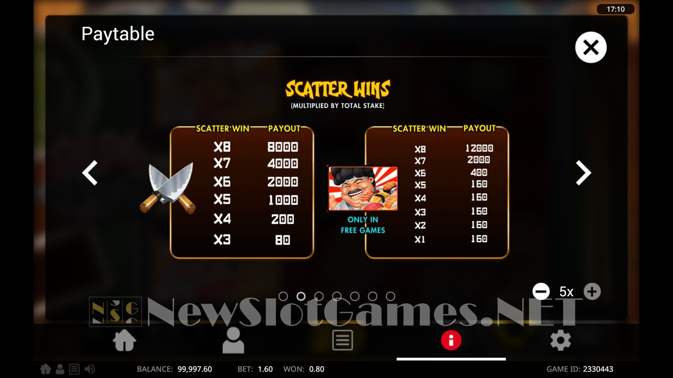 Sushi Master Slot Slot Image in Demo - pic. 5