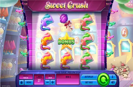 Sweet Crush Slot Logo