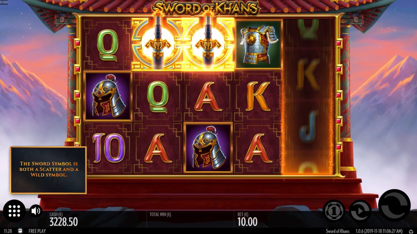 Sword of Khans Slot Demo Image
