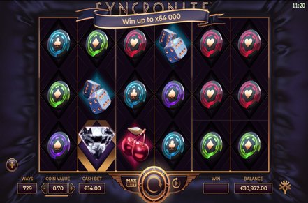 Syncronite Slot Logo