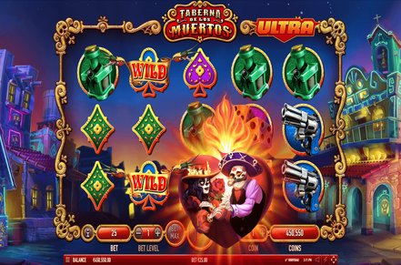 Taberna De Los Muertos Slot Logo