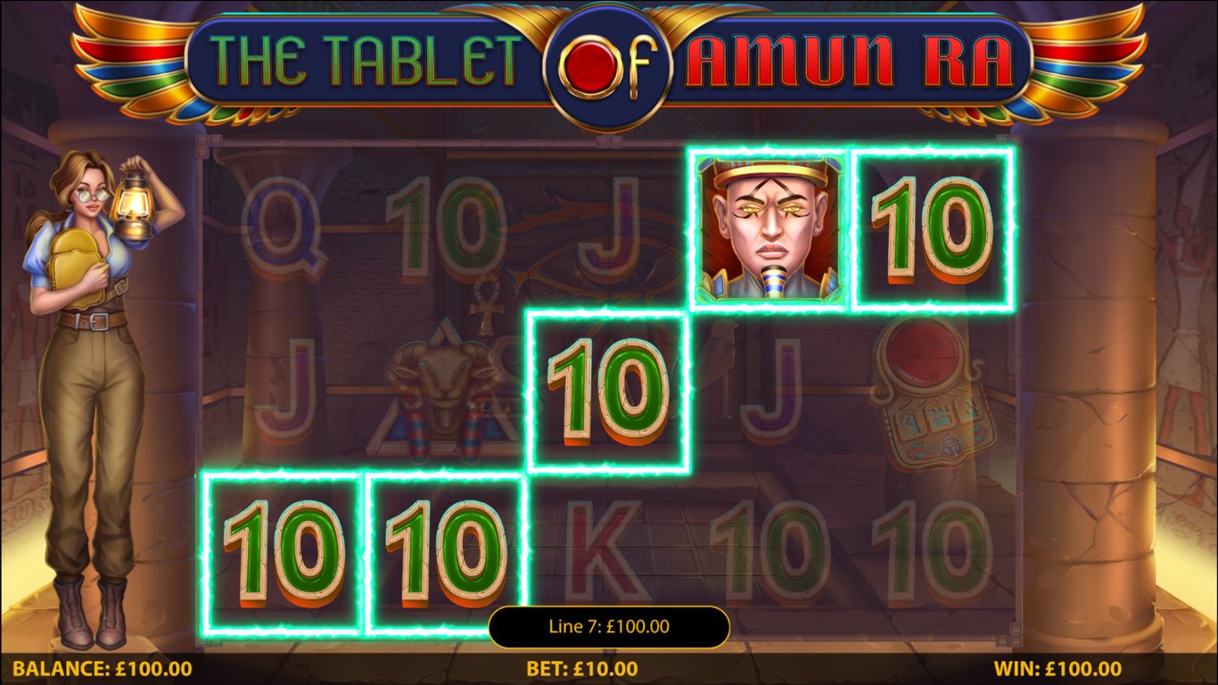 The Tablet of Amun Ra Slot Slot Image in Demo - pic. 3