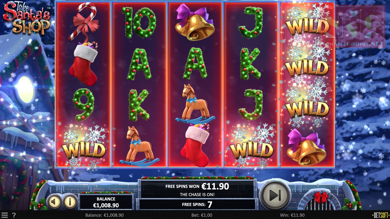 Take Santas Shop Slot Demo Image