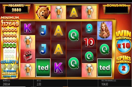 Ted Megaways Slot Logo