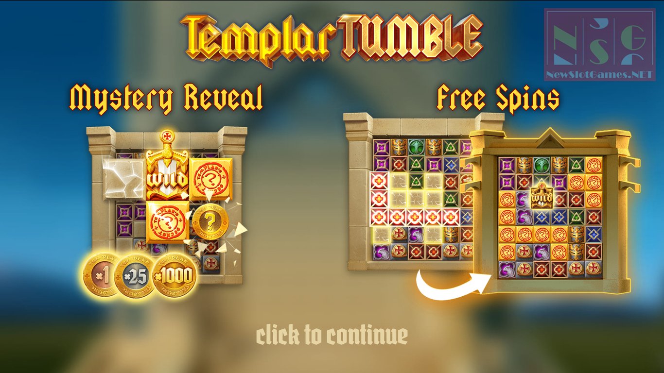Templar Tumble Slot Demo Image
