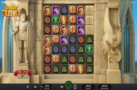 Templar Tumble Slot Logo