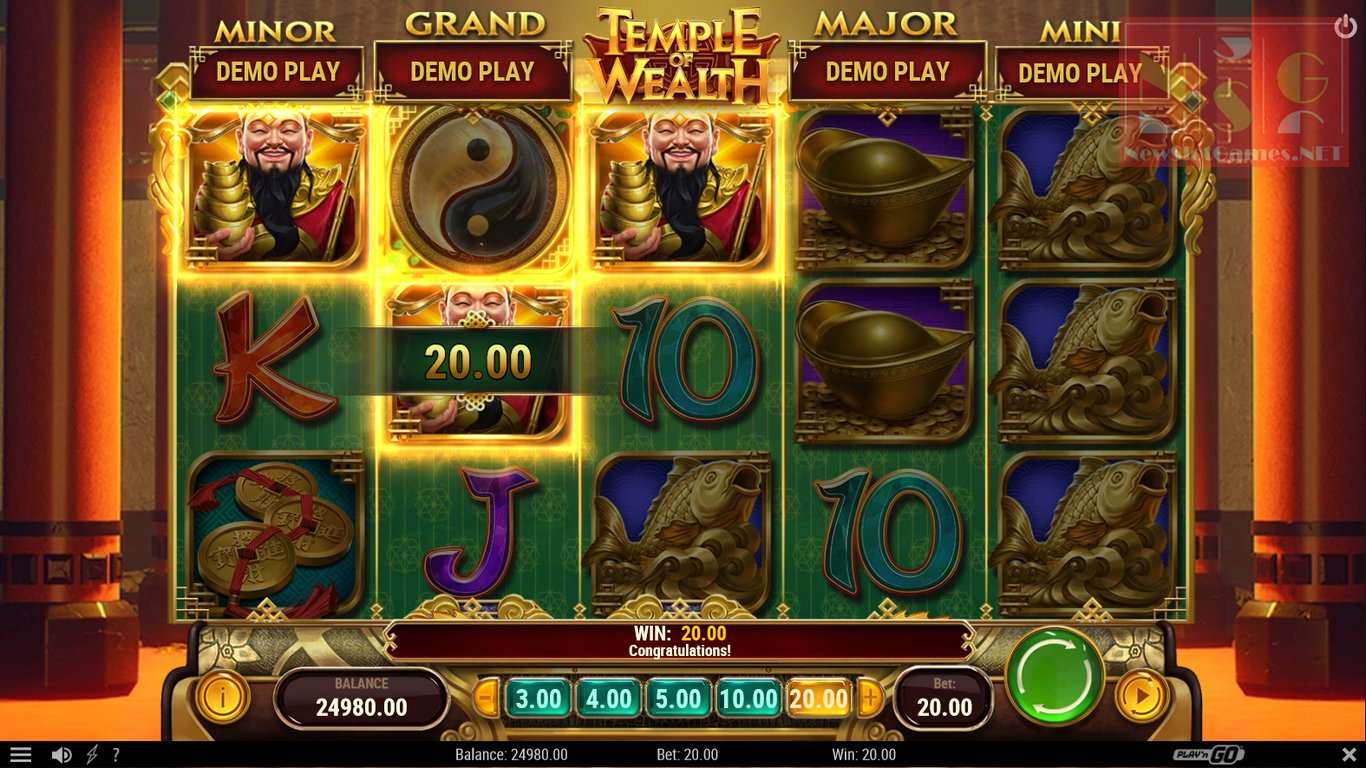 Temple of Wealth Slot Slot Image in Demo - pic. 3