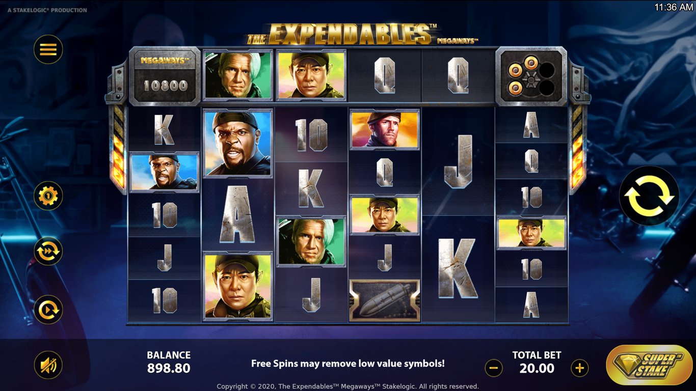 The Expendables Megaways Slot Slot Image in Demo - pic. 3