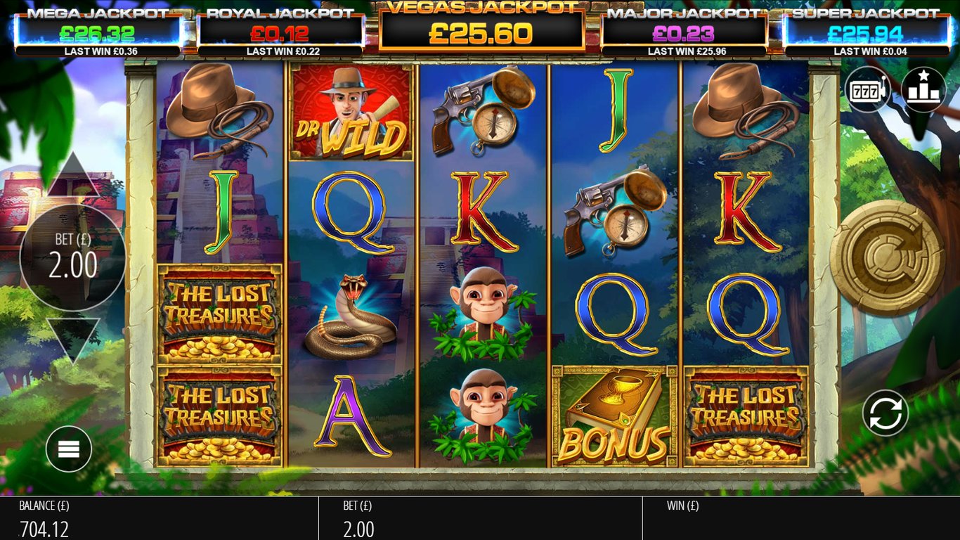 The Lost Treasures Slot Demo Image