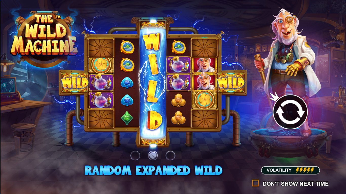 The Wild Machine Slot Demo Image