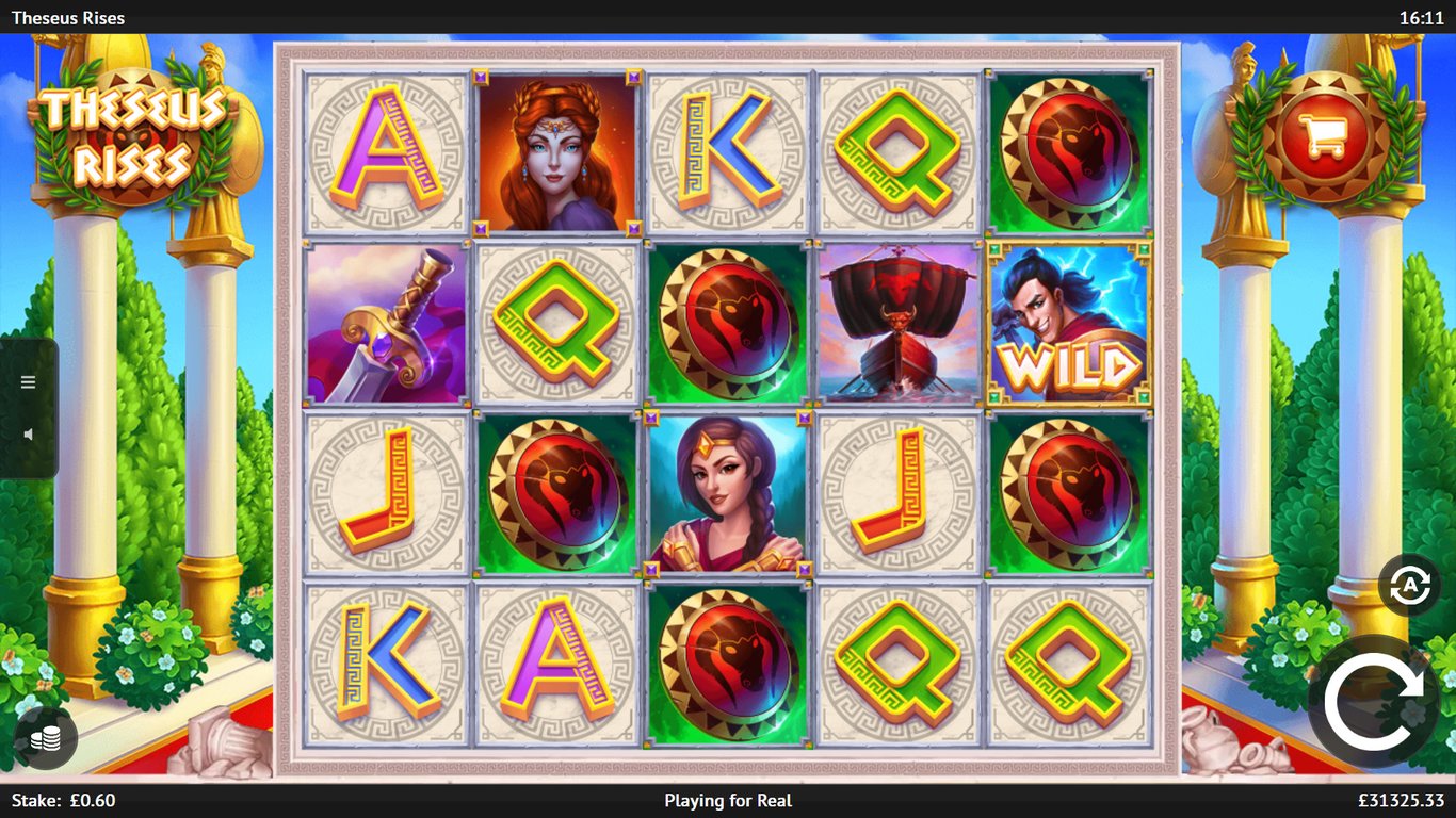 Theseus Rises Slot Demo Image