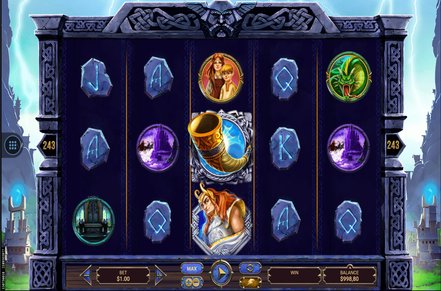 Thor: The Trials of Asgard Slot Logo