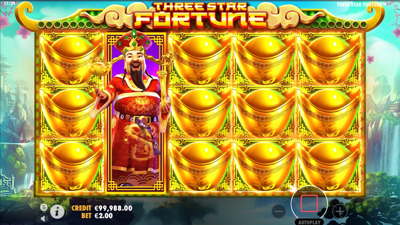 Three Star Fortune Slot Slot Image in Demo - pic. 3