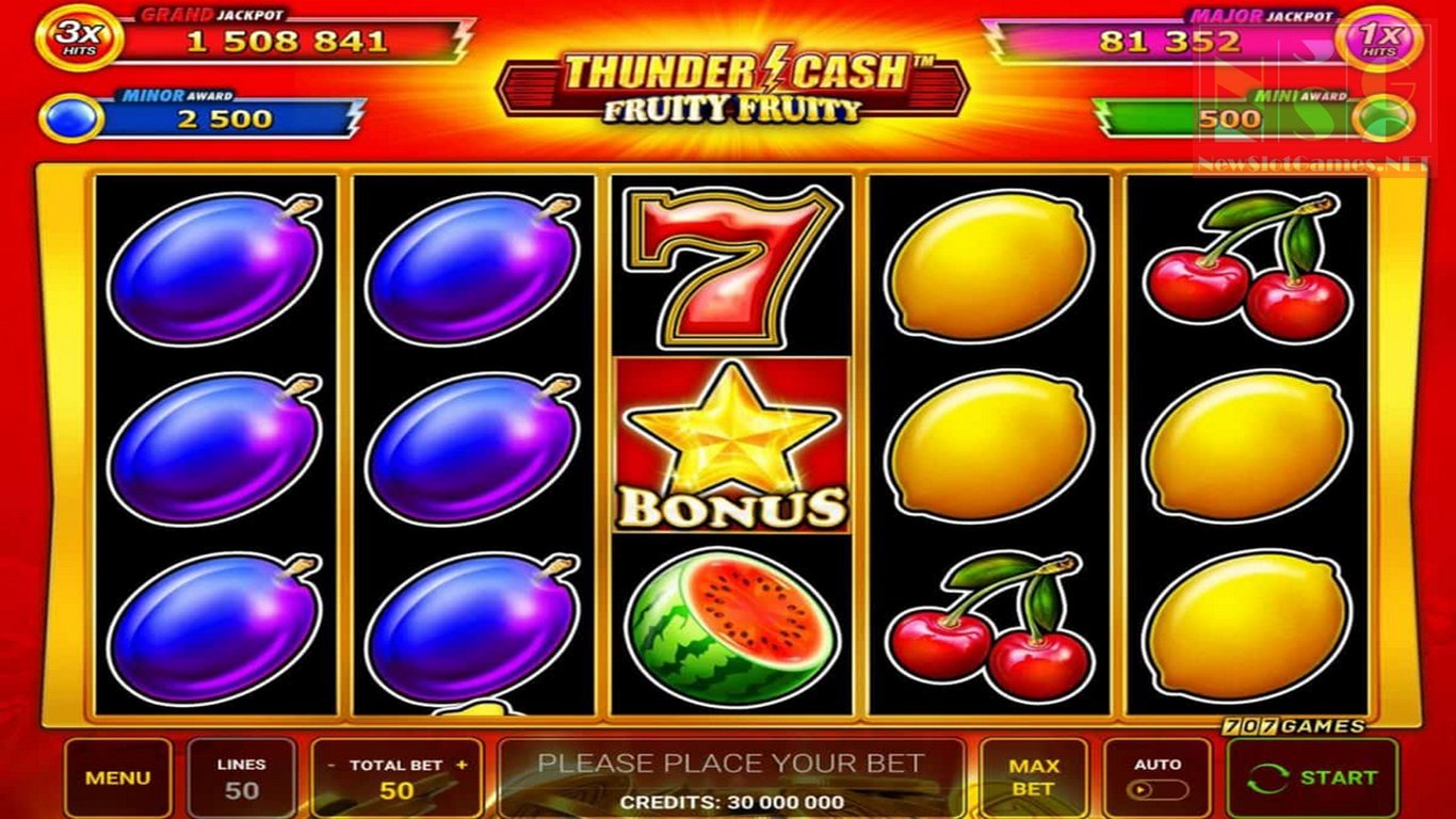 Thunder Cash: Juicy Juicy Slot Slot Image in Demo - pic. 3