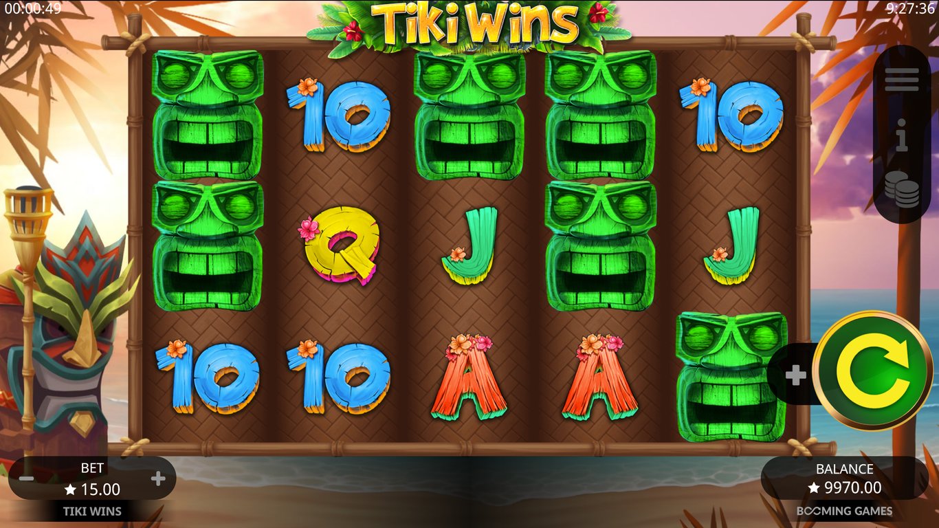 Tiki Wins Slot Demo Image