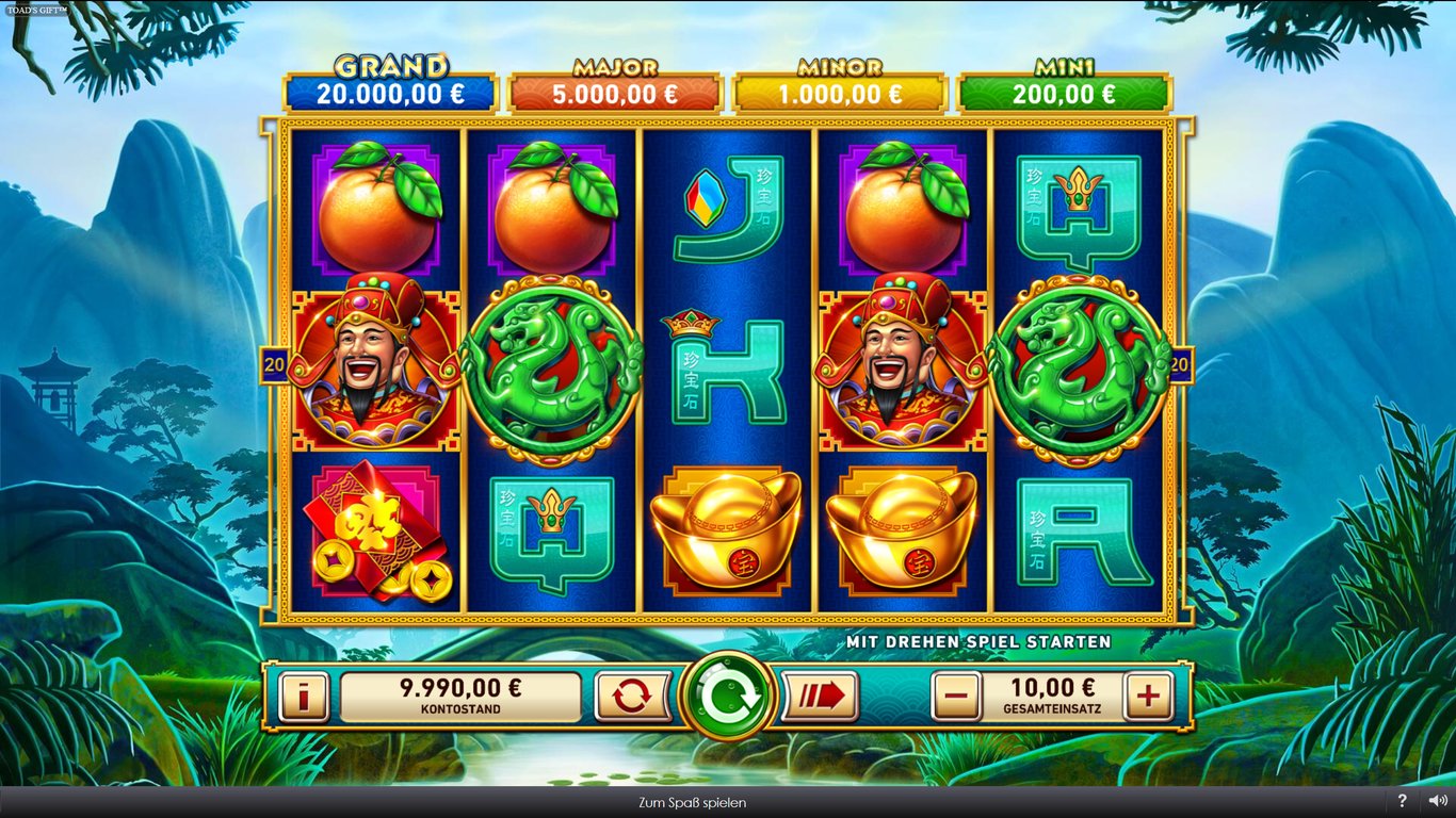 Toads Gift Slot Demo Image