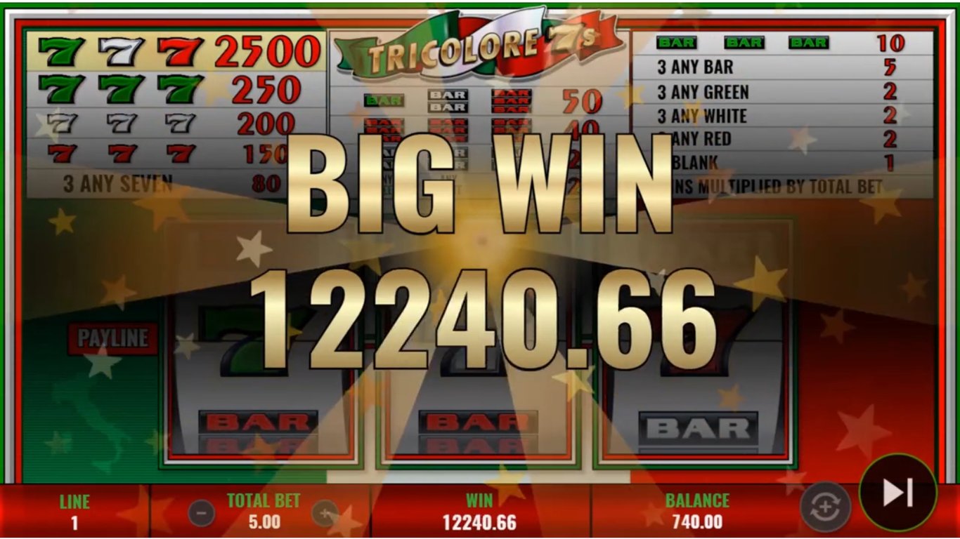 Tricolore 7s Slot Slot Image in Demo - pic. 3