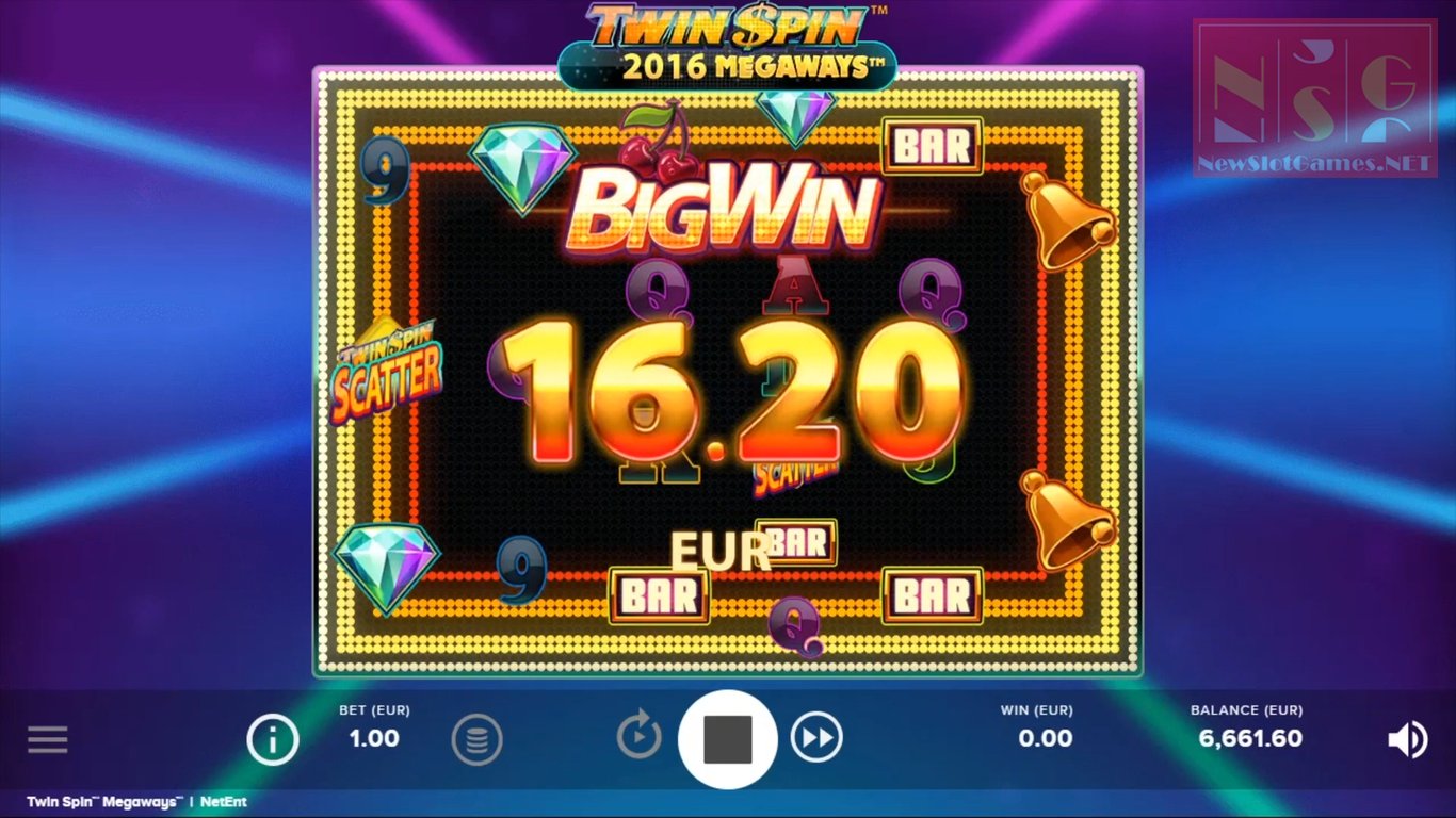 Twin Spin Megaways Slot Demo Image