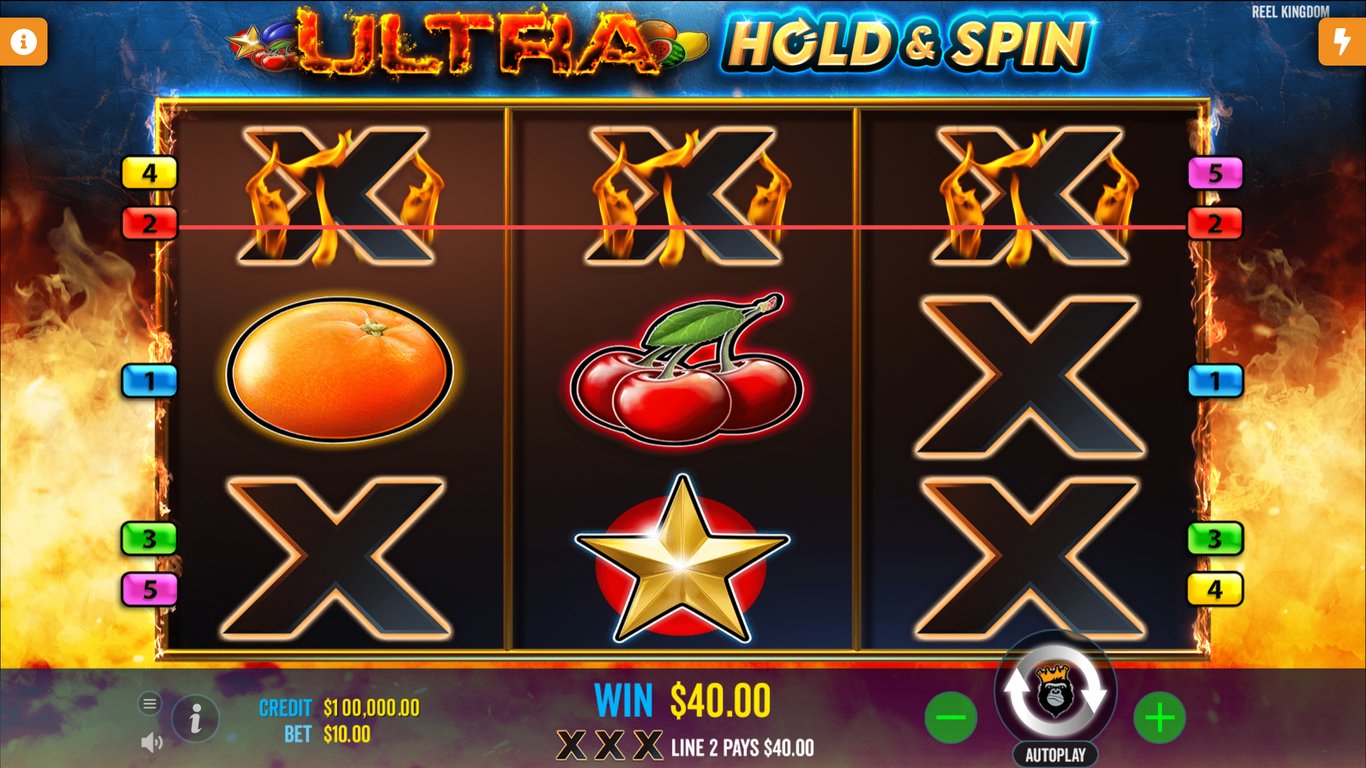 Ultra Hold and Spin Slot Slot Image in Demo - pic. 2