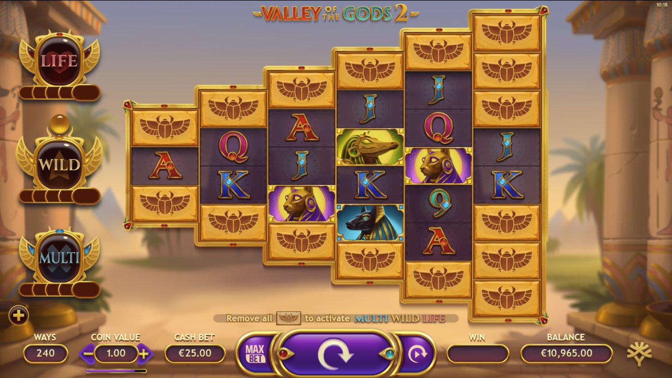 Valley of the Gods 2 Slot Slot Image in Demo - pic. 2