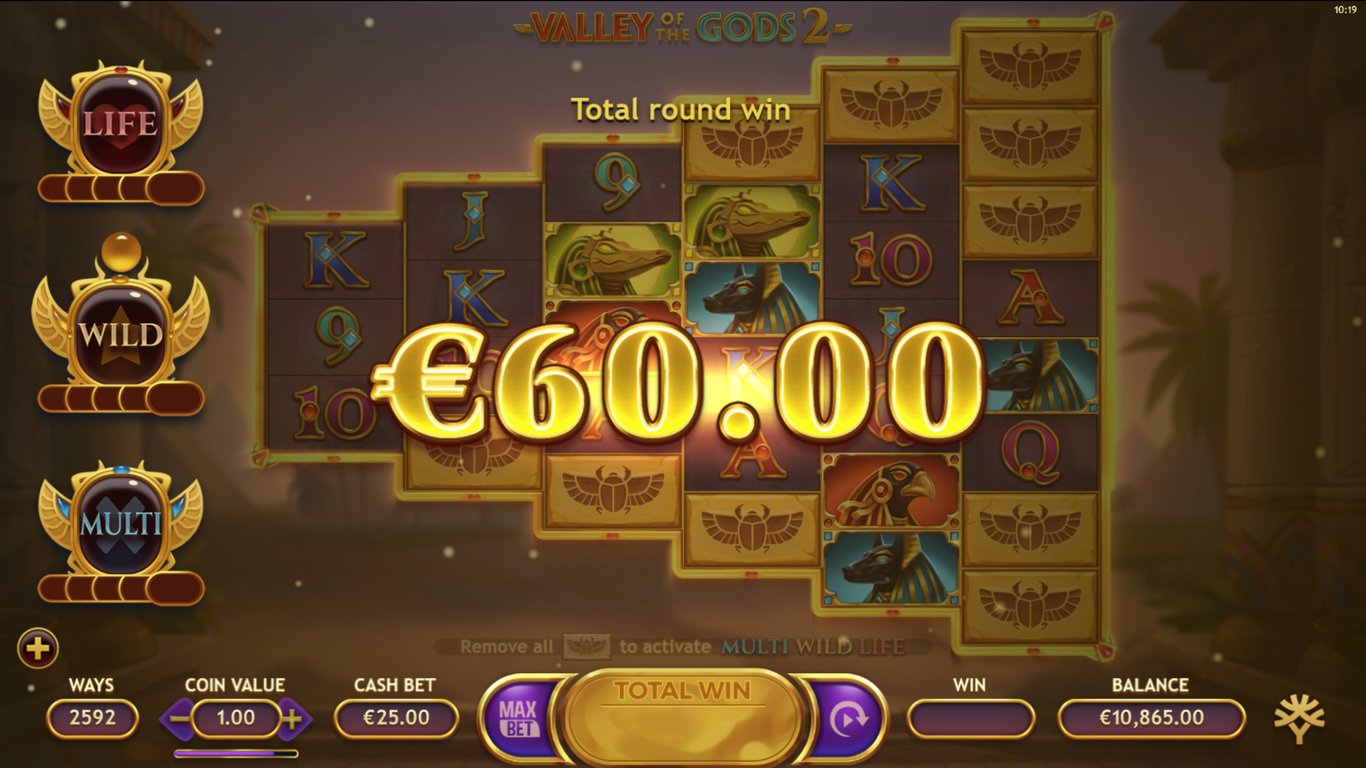 Valley of the Gods 2 Slot Slot Image in Demo - pic. 3