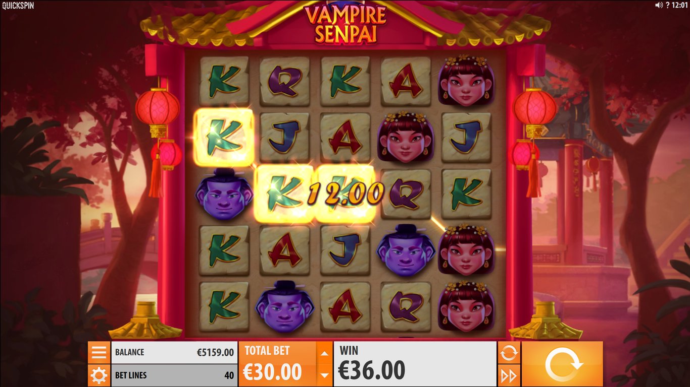 Vampire Senpai Slot Slot Image in Demo - pic. 2