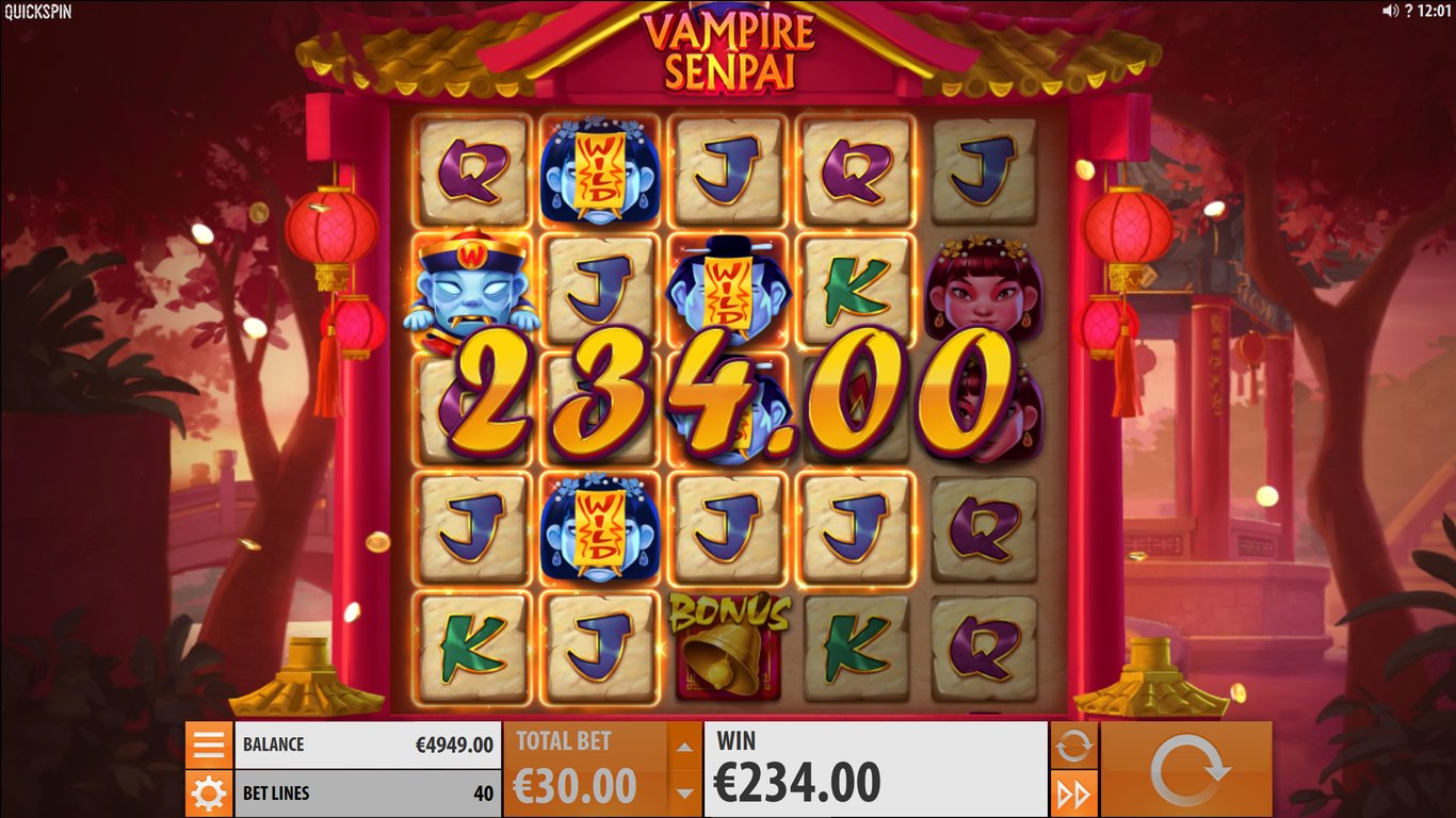 Vampire Senpai Slot Slot Image in Demo - pic. 3