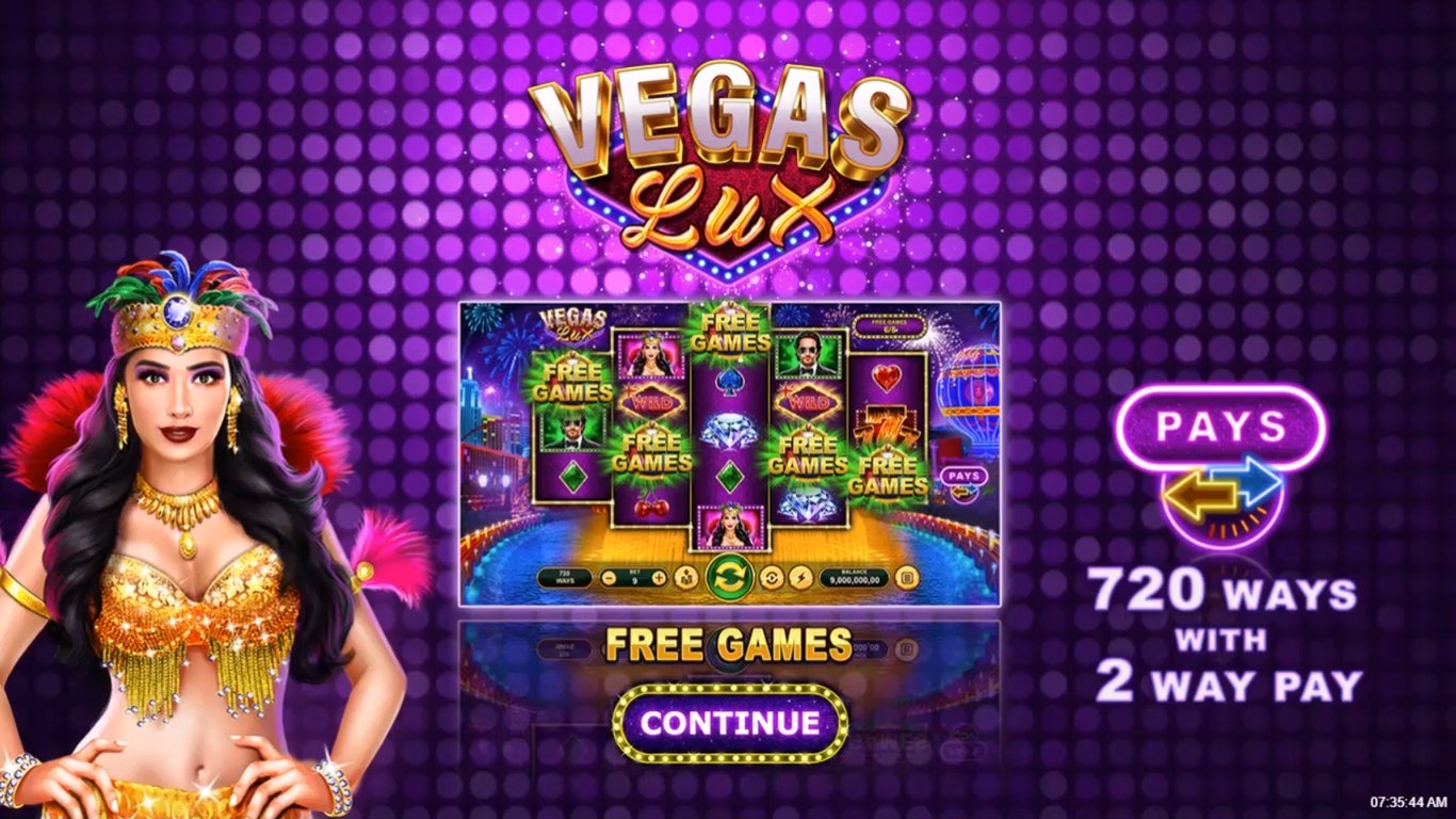 Vegas Lux Slot Demo Image