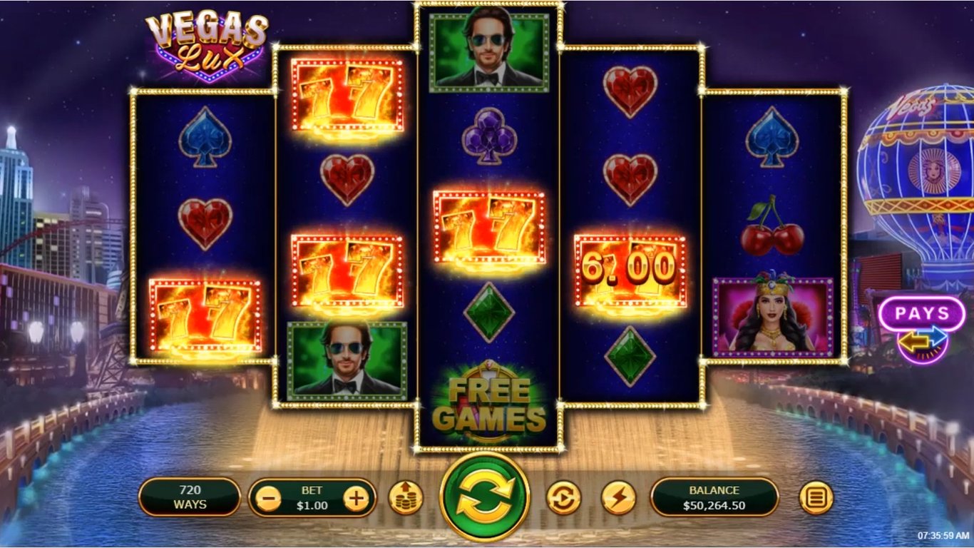 Vegas Lux Slot Slot Image in Demo - pic. 2
