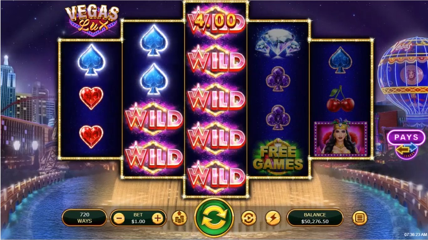 Vegas Lux Slot Slot Image in Demo - pic. 3