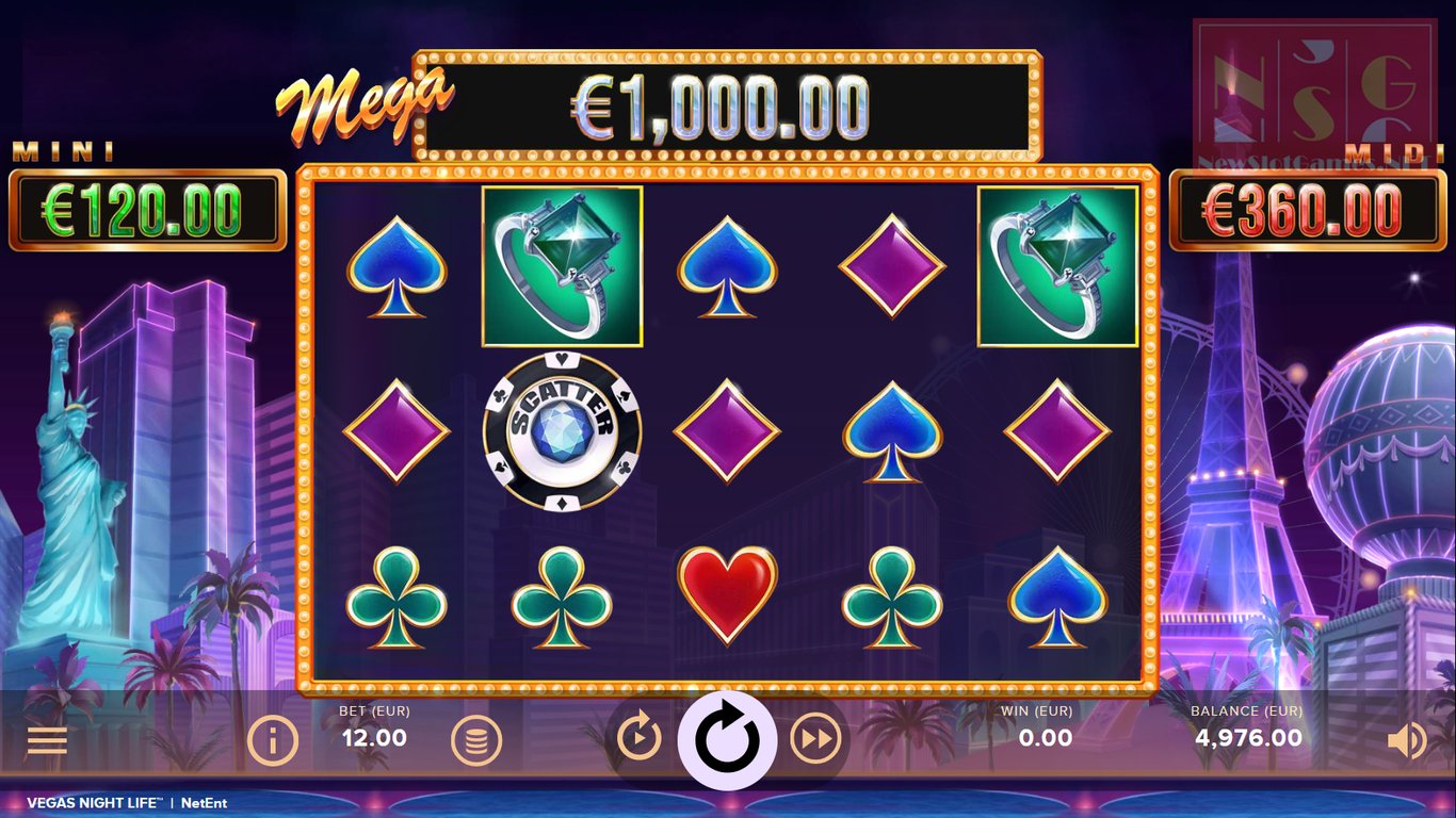 Vegas Night Life Slot Slot Image in Demo - pic. 2
