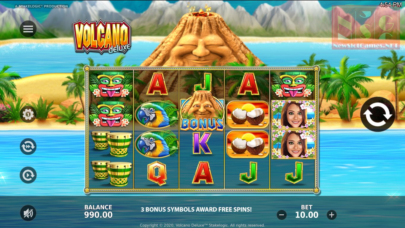 Volcano Deluxe Slot Slot Image in Demo - pic. 2