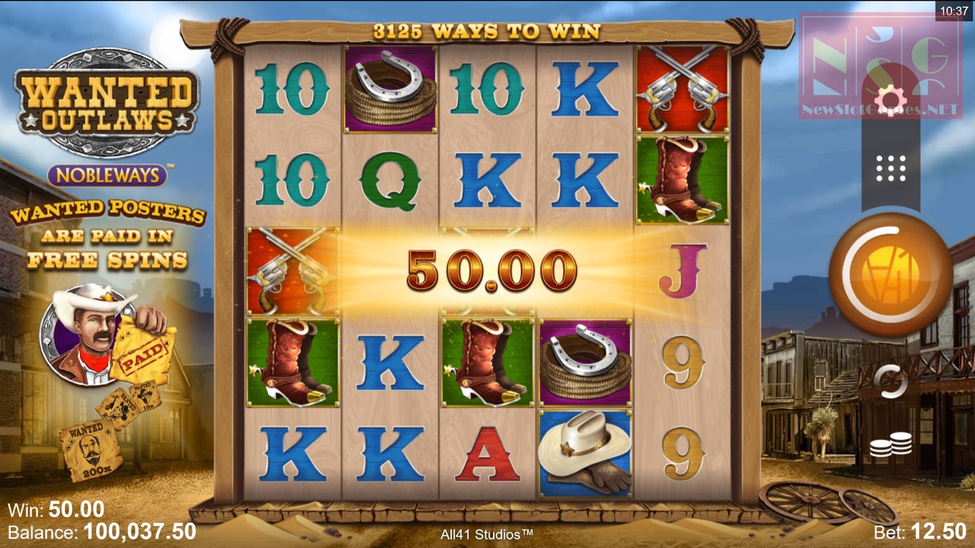 Wanted Outlaws Slot Slot Image in Demo - pic. 2