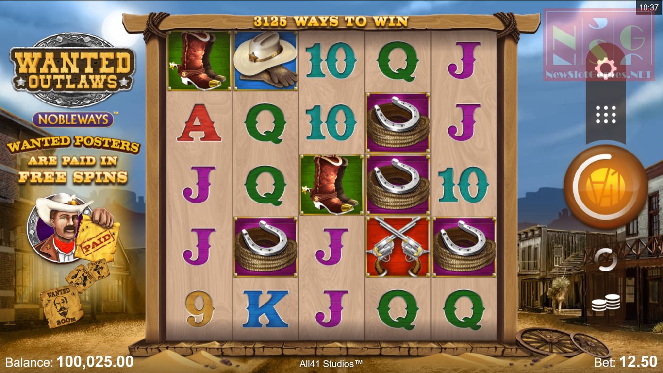 Wanted Outlaws Slot Slot Image in Demo - pic. 3