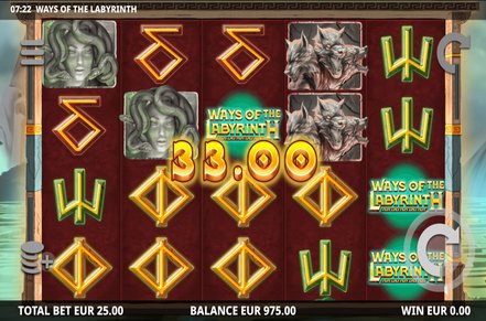 Ways of the Labyrinth Slot Logo