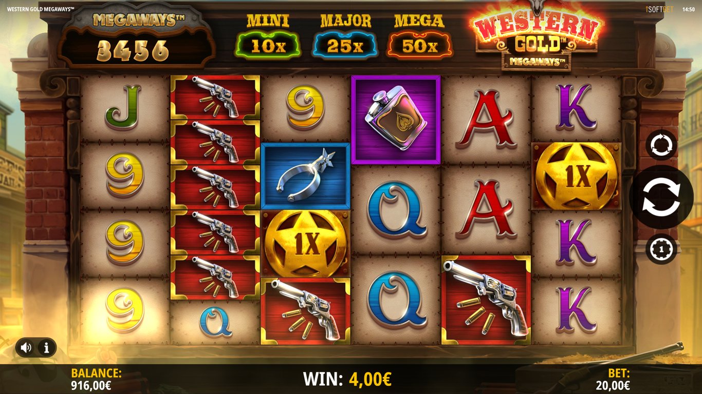 Western Gold Megaways Slot Slot Image in Demo - pic. 2