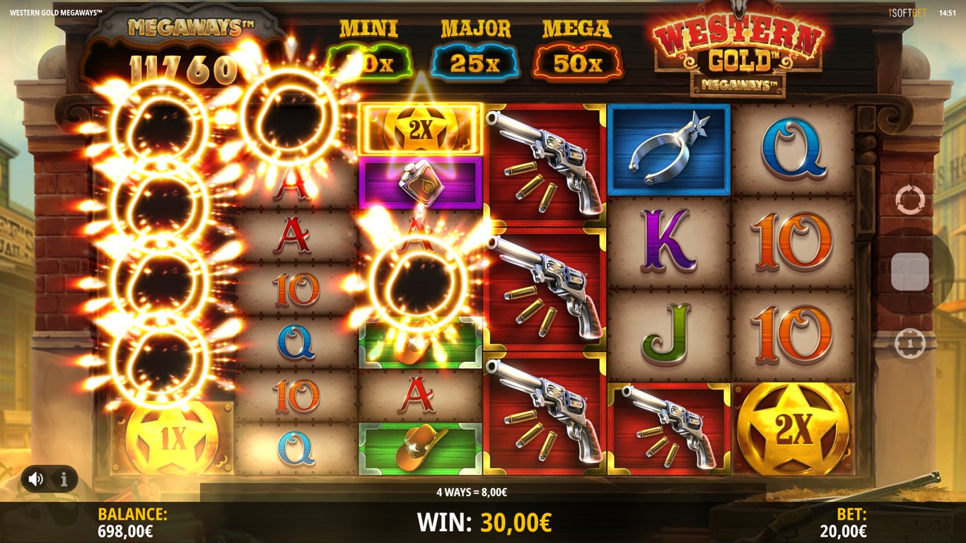 Western Gold Megaways Slot Slot Image in Demo - pic. 3